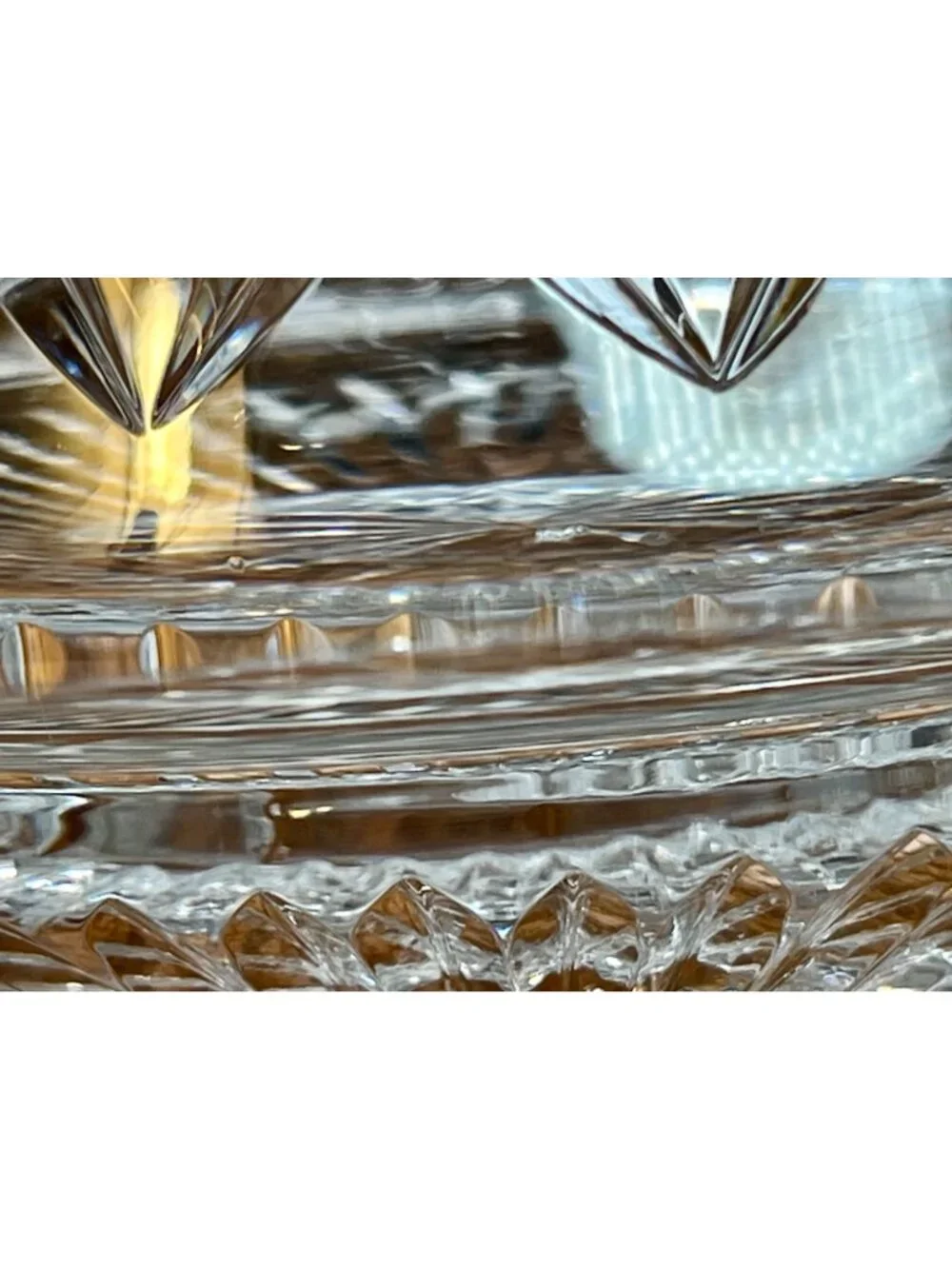 Waterford Crystal Lismore Roly Poly Decanter & Stopper, Marked with Logo
